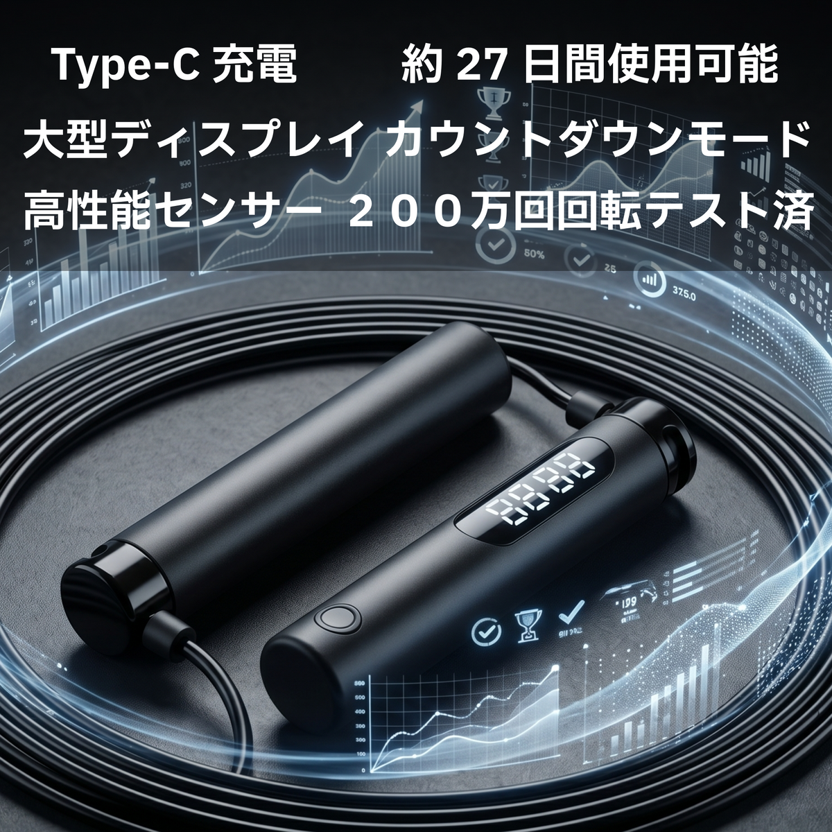 MYAKU ROPE（スマート縄跳び）